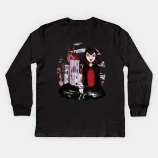 Mavis the Transylvania Kids Long Sleeve T-Shirt